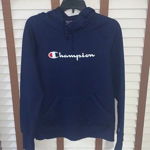 Women’s Navy Blue Champion Hoodie